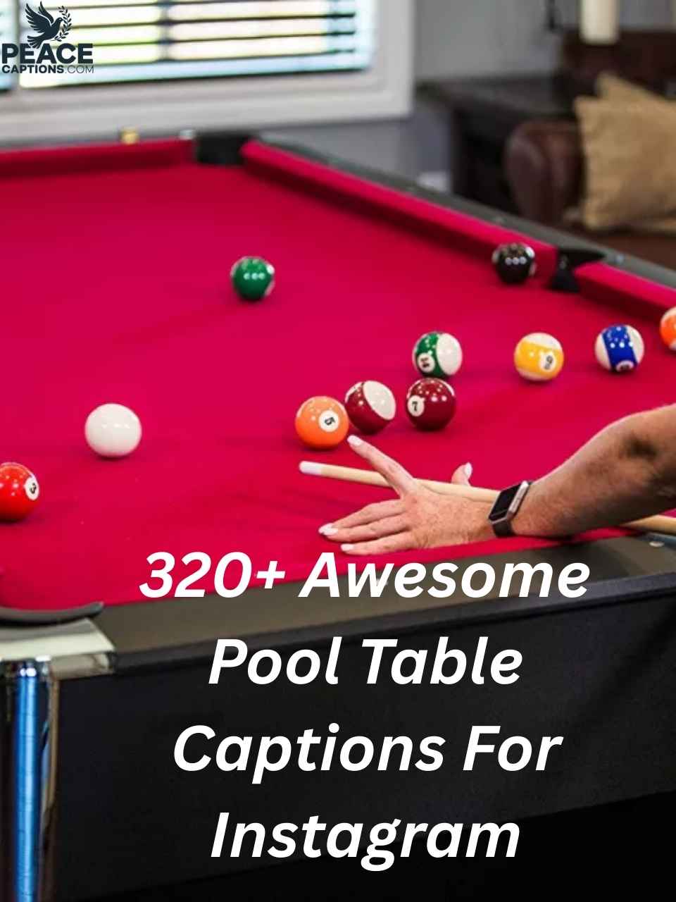 320+ Awesome Pool Table Captions For Instagram