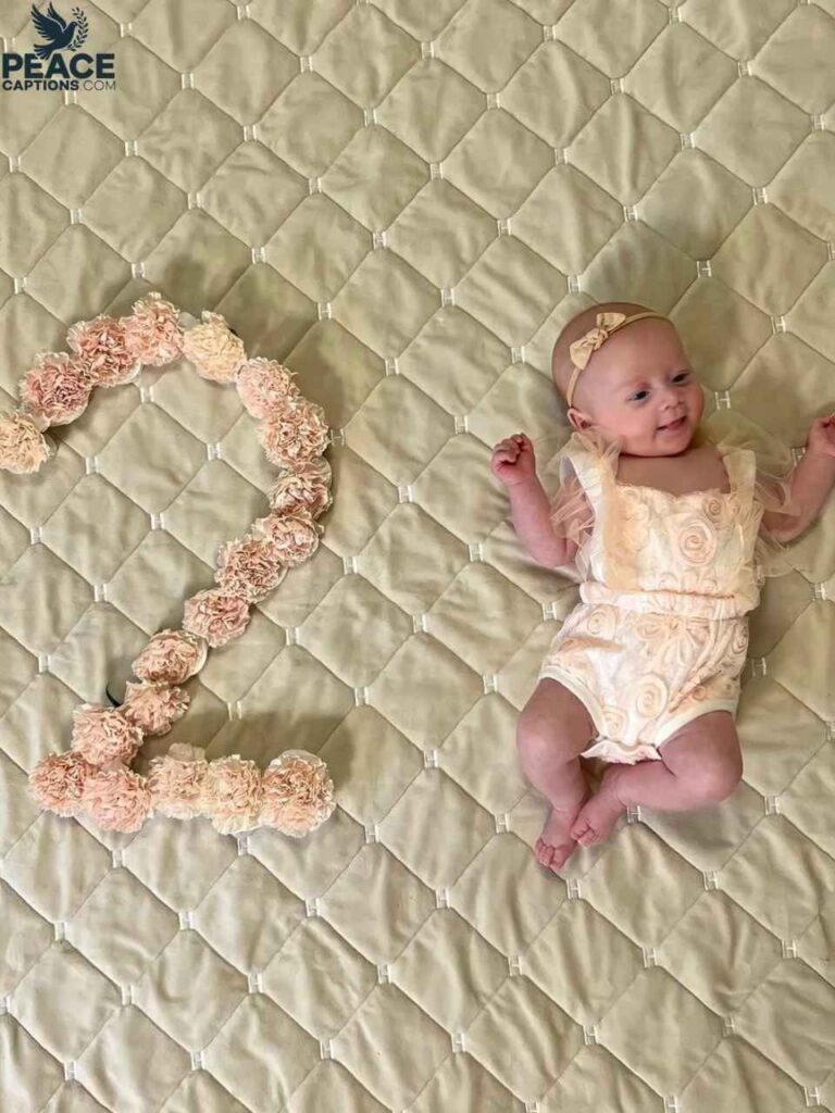 Adorable Captions to Celebrate 2 Months of Your Baby