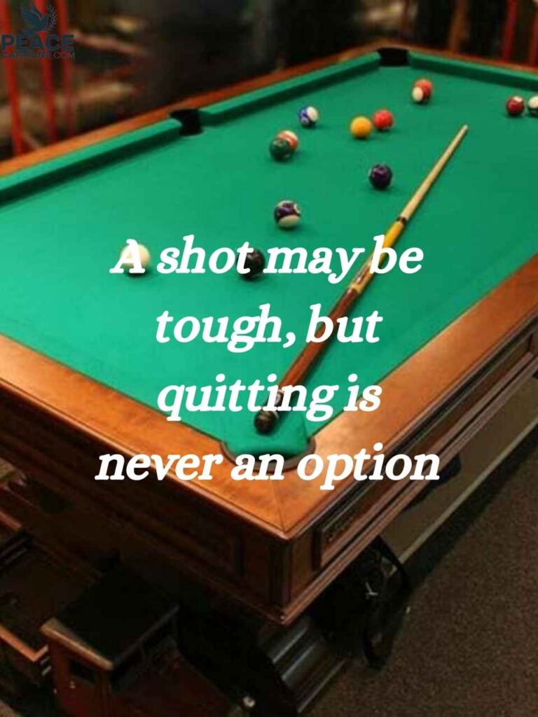 Inspirational Captions for Pool Enthusiasts