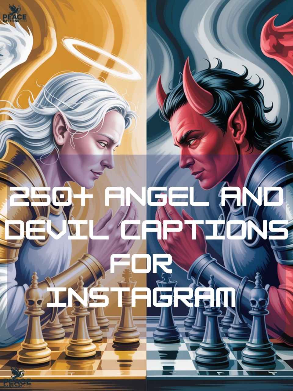 250+ Angel and Devil Captions for Instagram