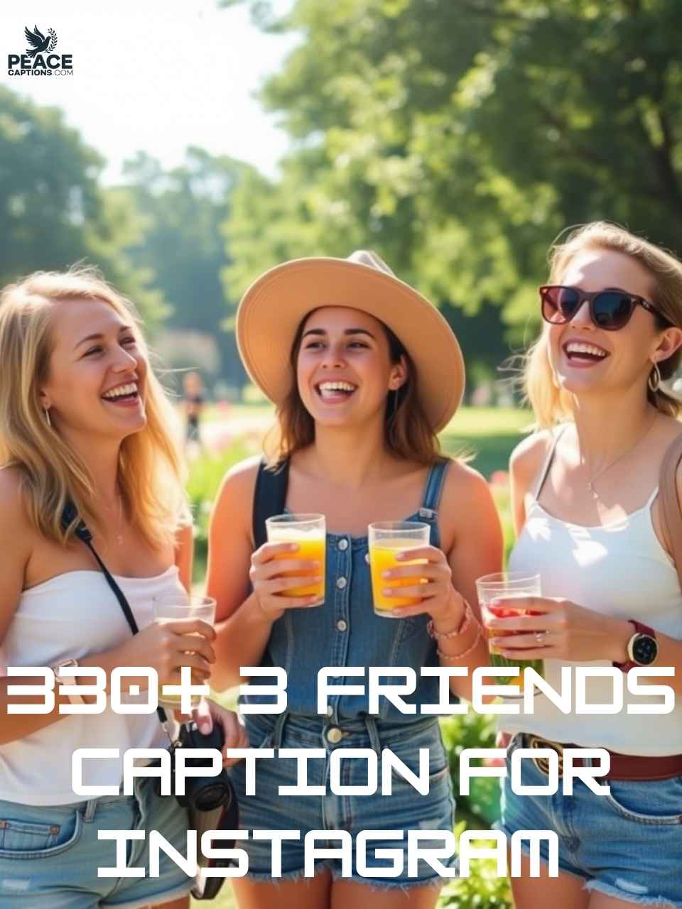 330+ 3 Friends Caption For Instagram