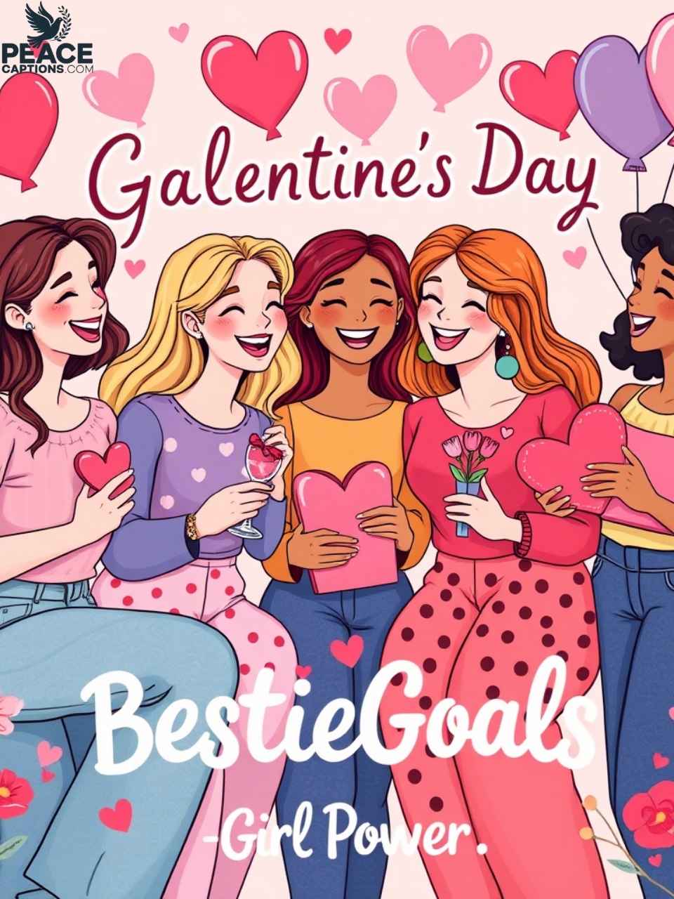350+ Galentines Day Instagram Captions to Celebrate Friendship and Love
