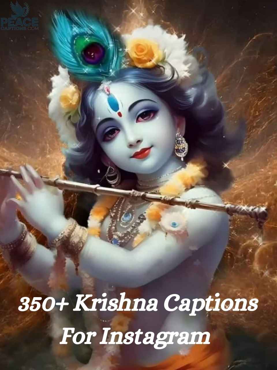 350+ Krishna Captions For Instagram to Inspire Your Posts