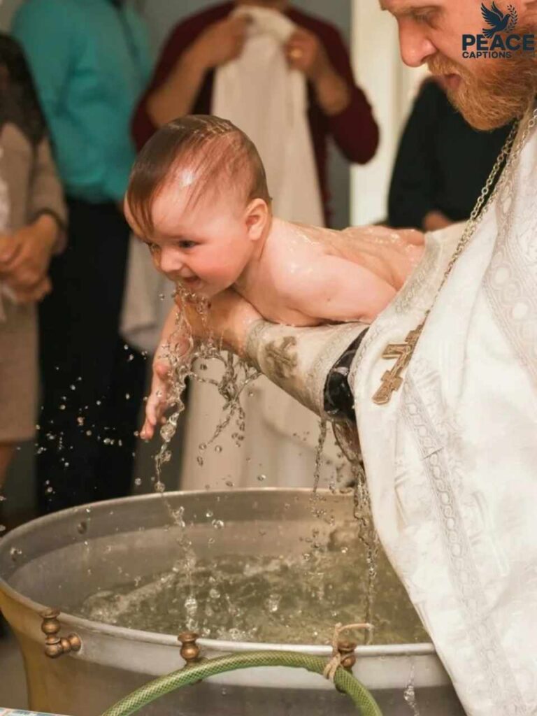 Heartfelt Captions for a Baptism Celebration