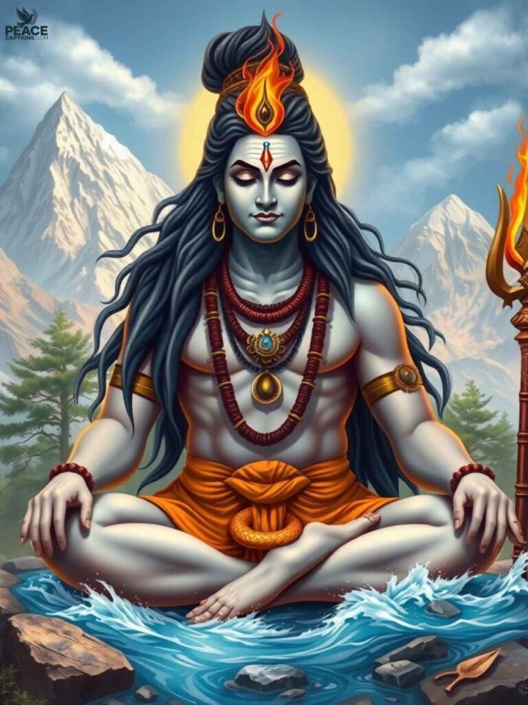 Love and Devotion Heartfelt Shiva Captions