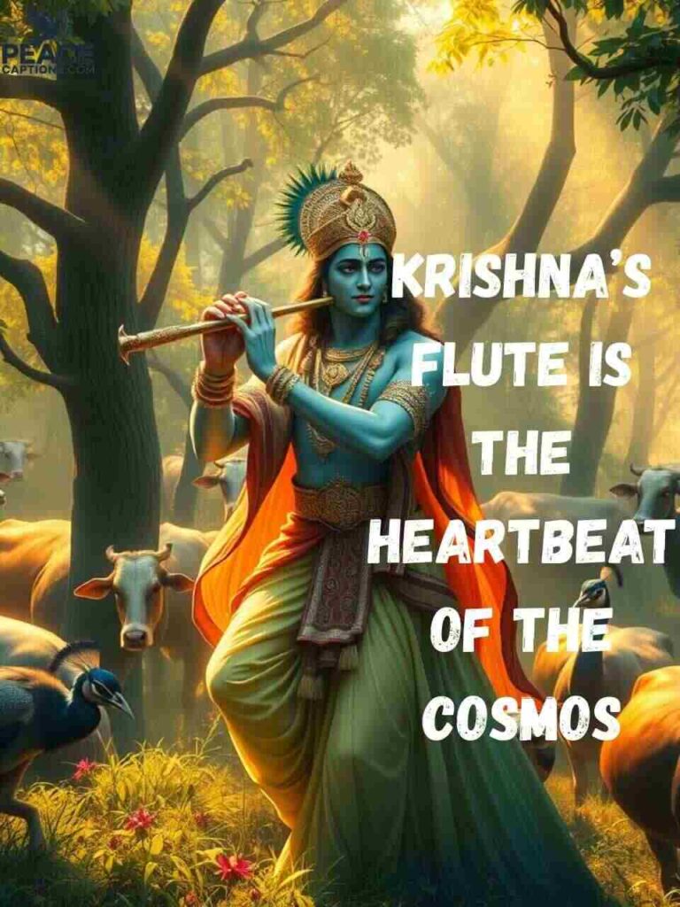 Poetic Krishna Captions for Artistic Vibes (1)