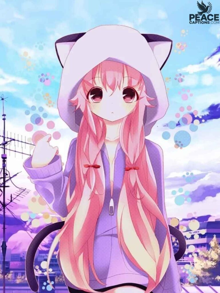 Three-word Anime Instagram Captions