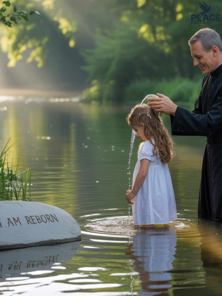 Unique Baptism Captions to Celebrate New Beginnings