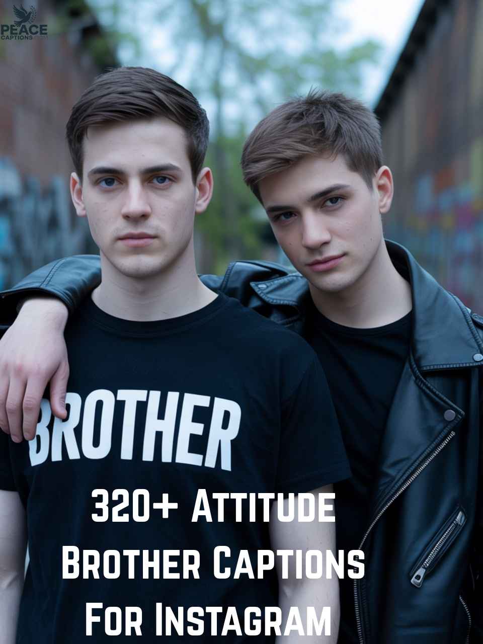 320+ Attitude Brother Captions For Instagram That Show Off Your Sibling Bond